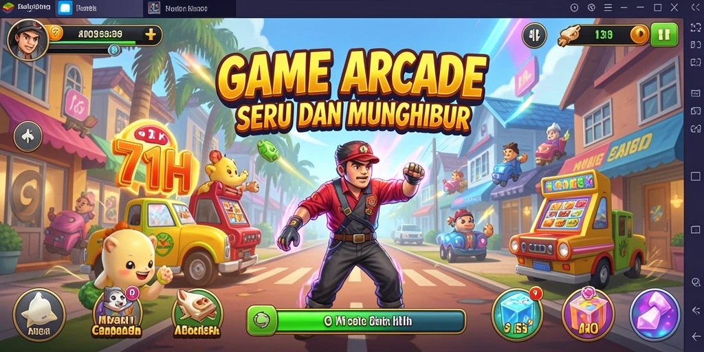 Tangkapan layar gameplay 71H menampilkan aksi seru dan grafis menawan.