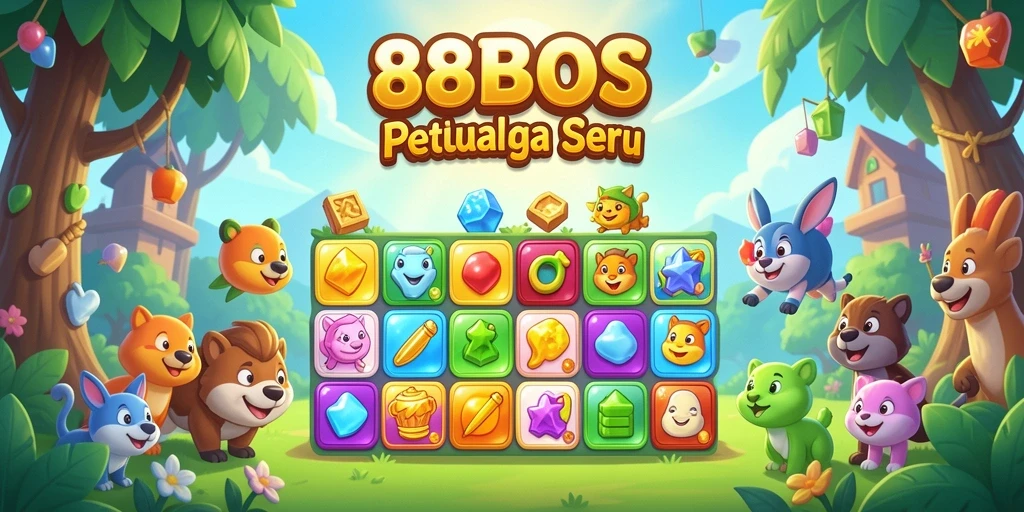 Gameplay seru mencocokkan item di 88BOS dengan berbagai tantangan.