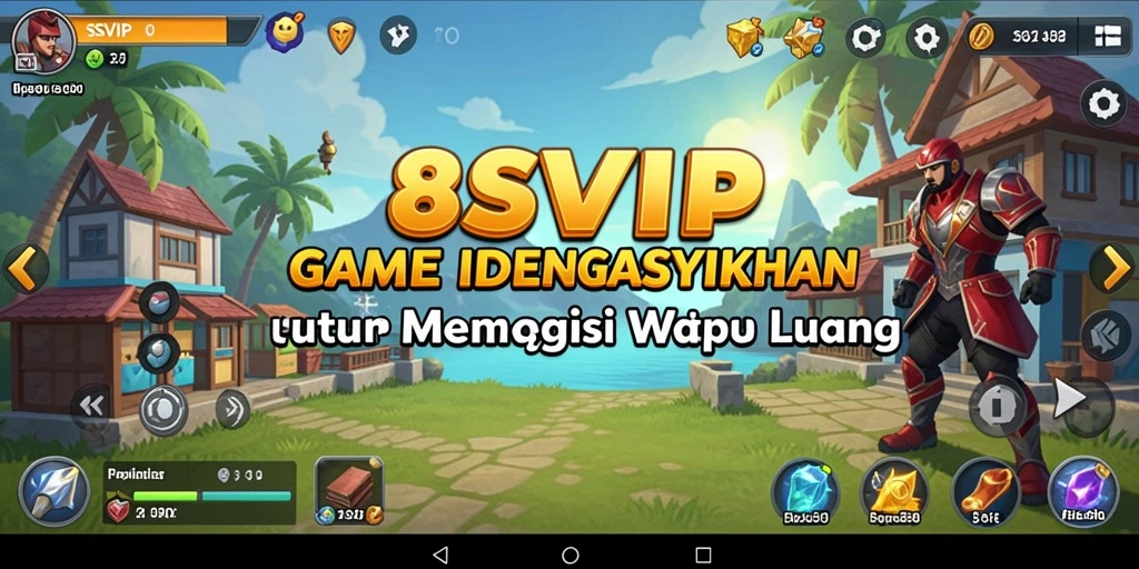 Screenshot permainan 8SVIP menampilkan grafik dan gameplay yang menarik.