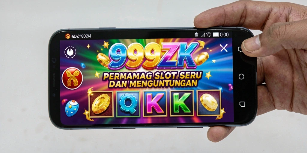 Screenshot gameplay 999ZK dengan gulungan Slot yang menarik.
