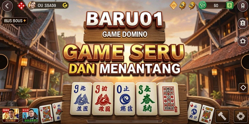 Tangkapan layar utama dari gameplay Domino yang menarik.