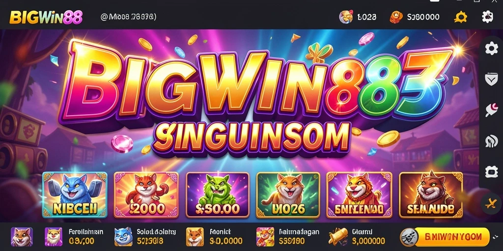Tampilan gameplay slot yang menarik dan penuh warna.