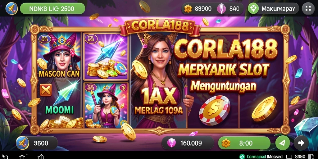 Tampilan gameplay menarik dari game Slot CORLA188.