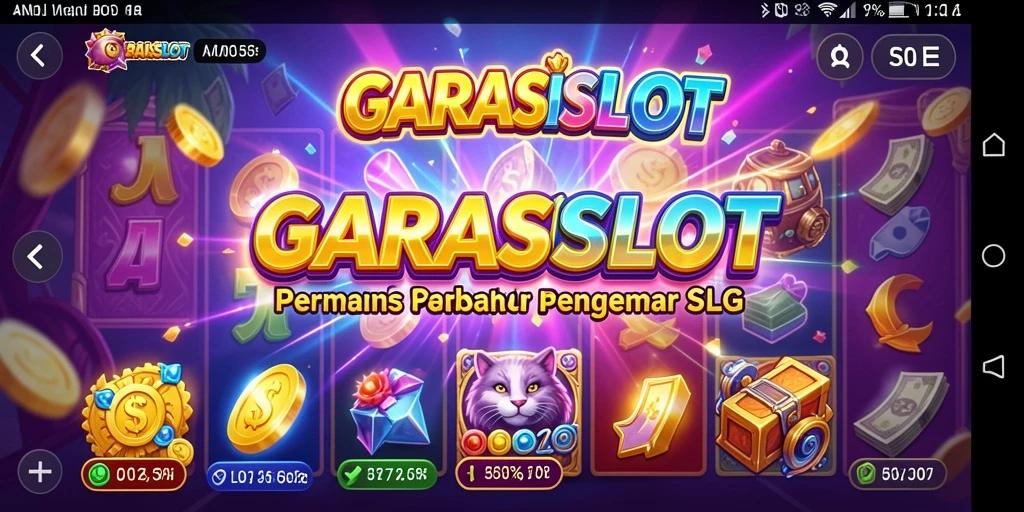 Tampilan gameplay GARASISLOT yang seru dan interaktif.