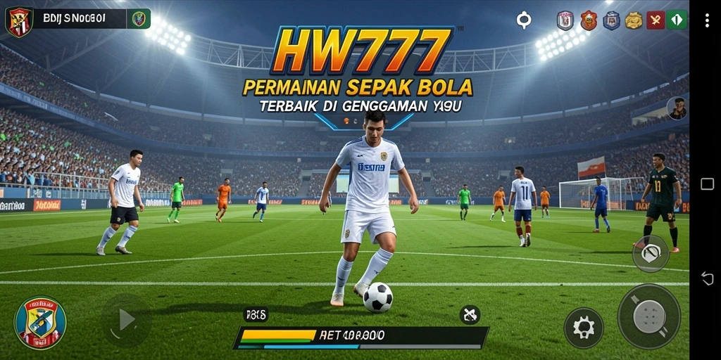 Menampilkan aksi sepak bola yang seru dan mendebarkan di HW777.