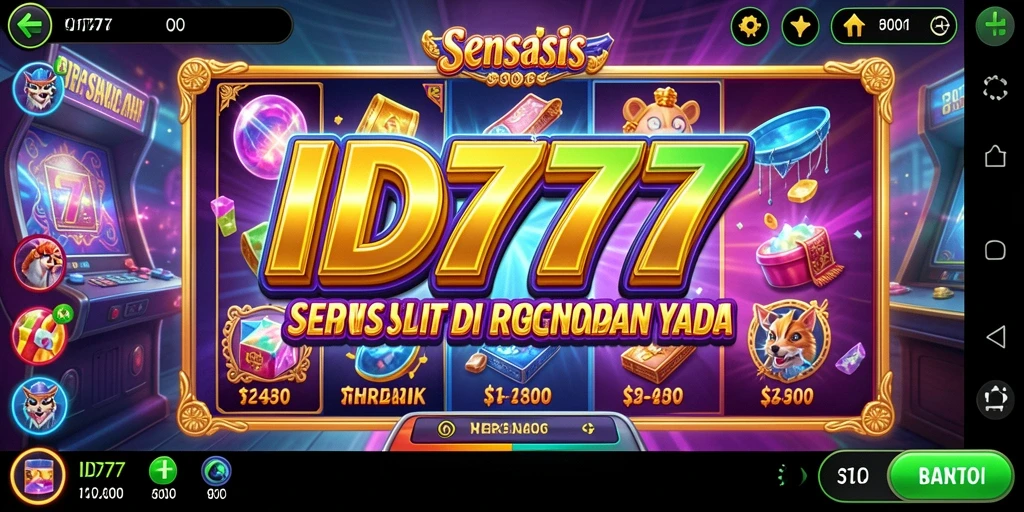 Tampilan gameplay menarik dengan grafis yang menawan.