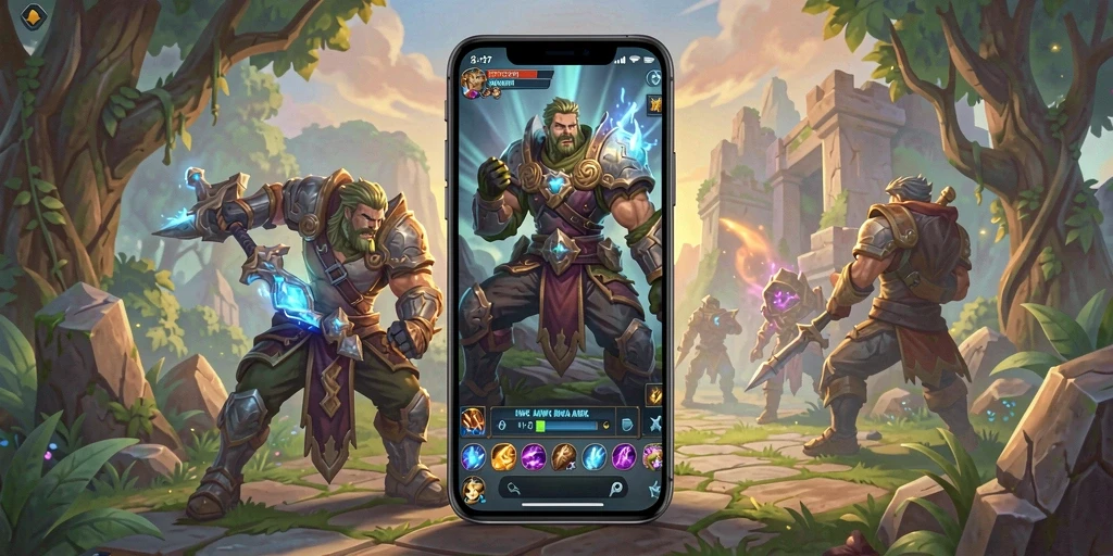 Tampilan gameplay ARPG yang mendebarkan dari IDNSERU