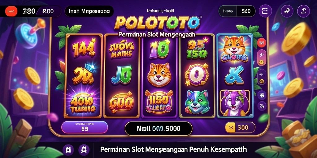Screenshot gameplay <strong>POLOTOTO</strong> yang penuh aksi dan keseruan dalam slot.