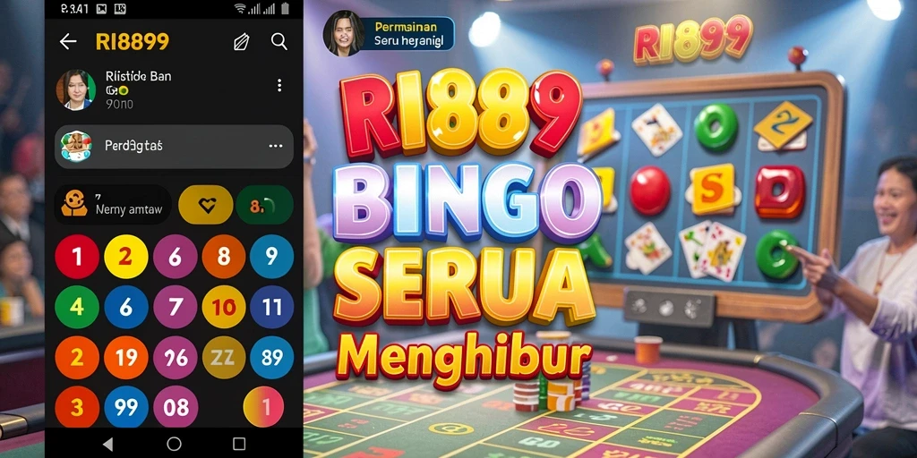 Gameplay seru Bingo di RI889 yang menampilkan keseruan permainan.