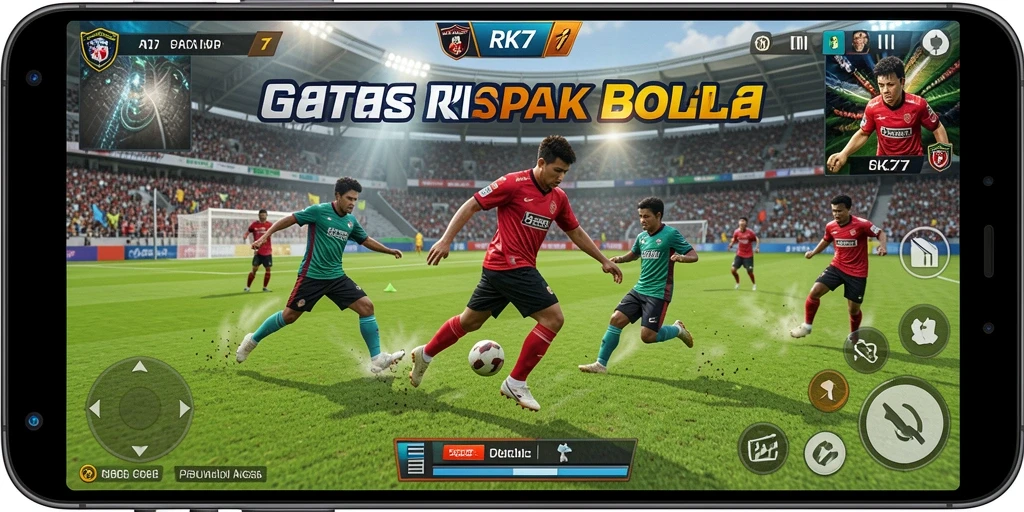 Tampilan gameplay RK77 yang seru dan penuh aksi di lapangan.
