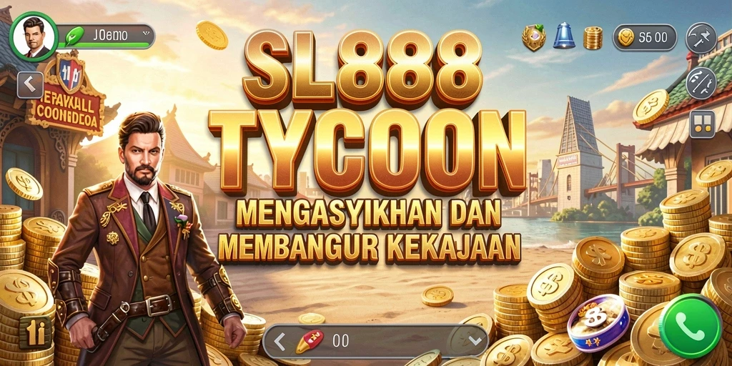 Gambaran gameplay SL888 yang menarik dan penuh strategi Tycoon.