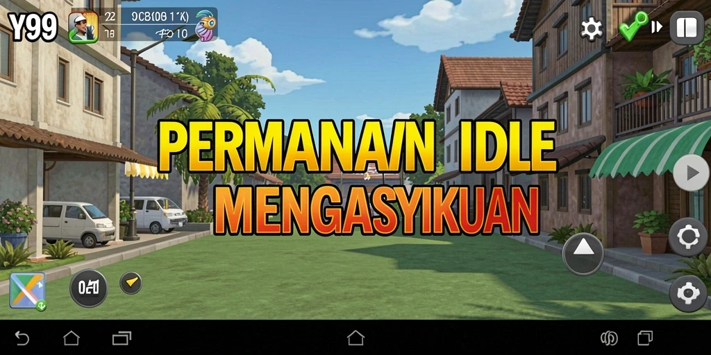 Screenshot Y89 menampilkan gameplay santai dan menarik dari permainan Idle.