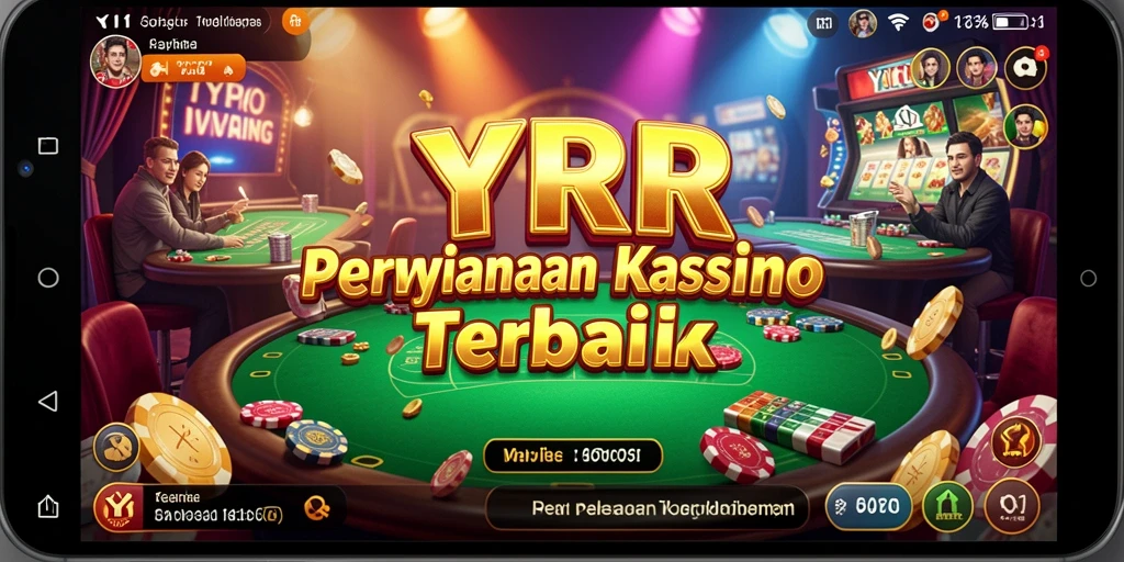 Tangkapan layar utama YYRR menampilkan gameplay yang menarik dan menarik perhatian di kasino.